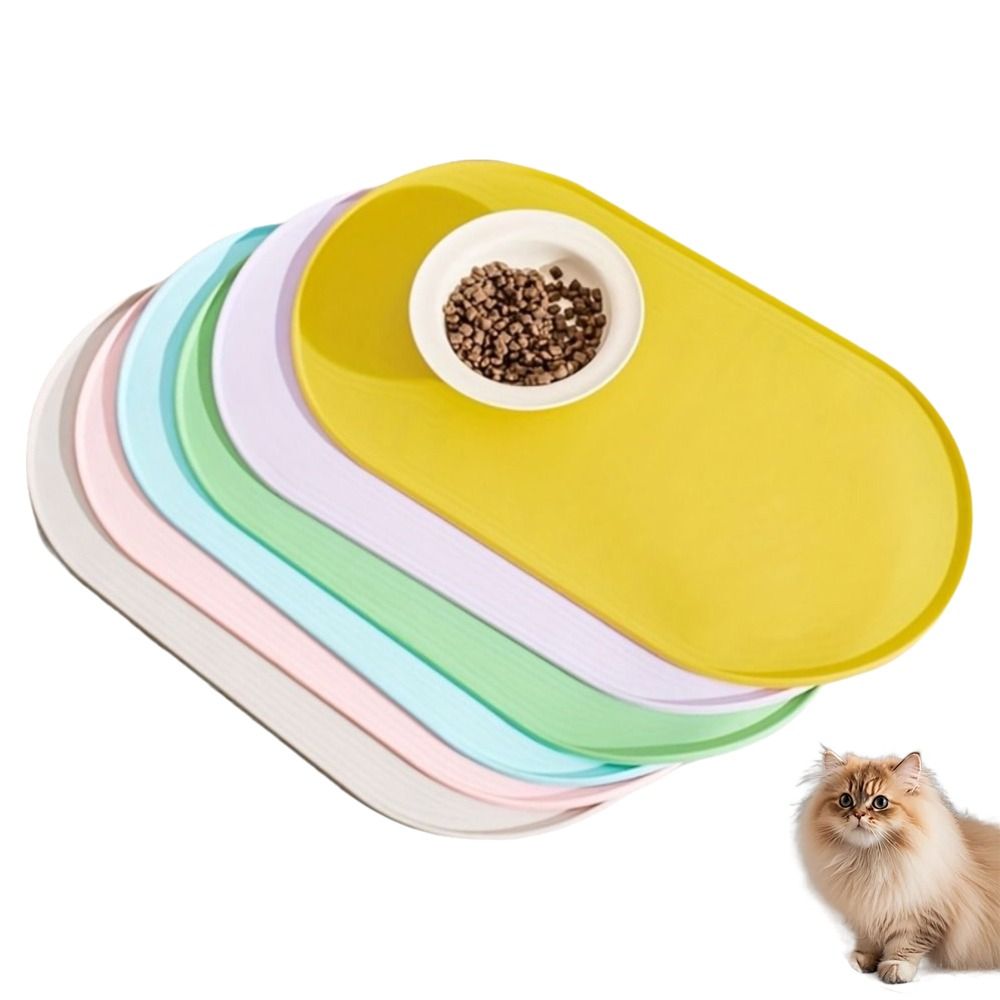 Pet Supplies Dog Food - Duurzame siliconen voermat voor huisdieren, waterdicht,