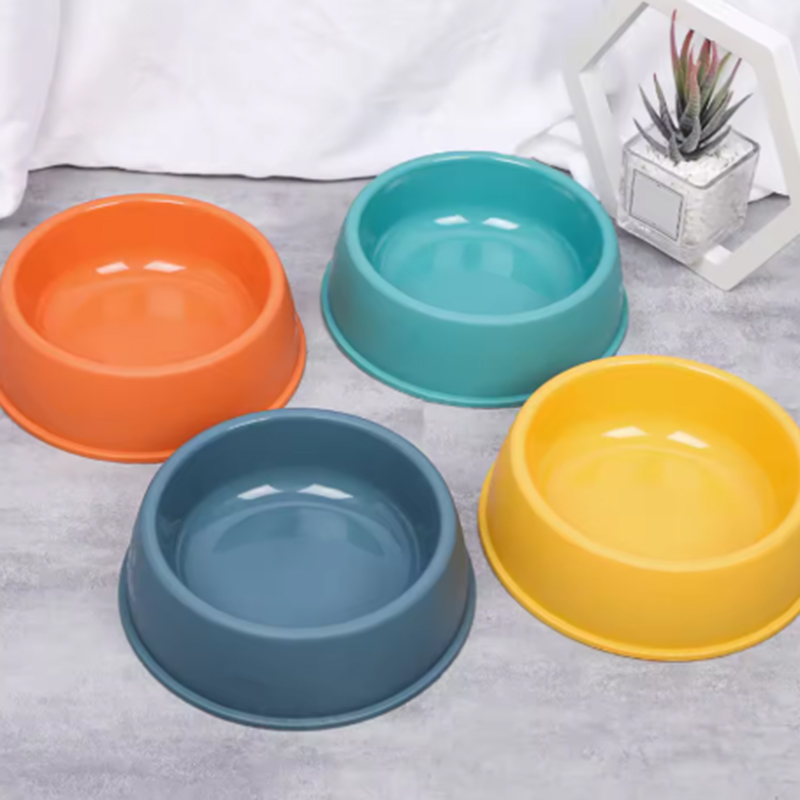 Pet Supplies Dog Food - Hoge kwaliteit effen kleurige voerbakken voor