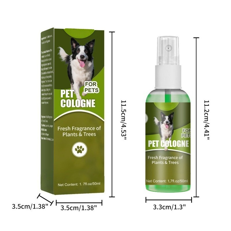Pet Cologne Spray - Alcoholvrije huisdierengeurverfrisser spray, universele geurverwijderaar mist